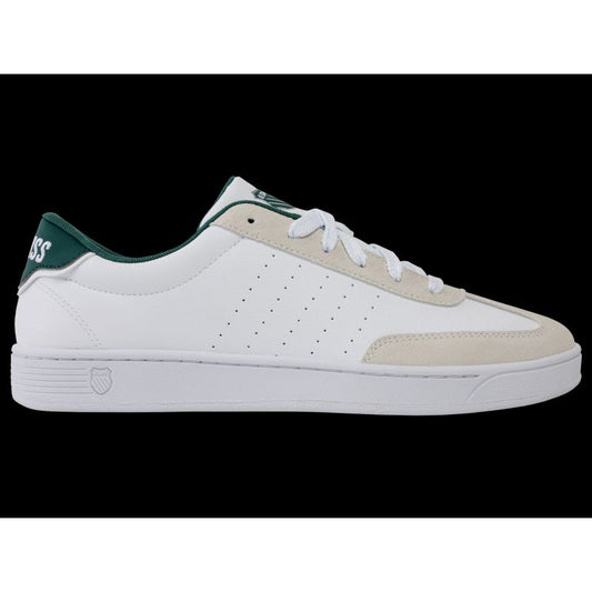 K-swiss sneakers COURT BALBOA WHITE/CLOUD DANCER/POSY GREEN-M (04735-168-M) K- Swiss