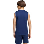 adidas Entrada 26 Sleeveless Jersey Kids' Shirt Navy KB3936