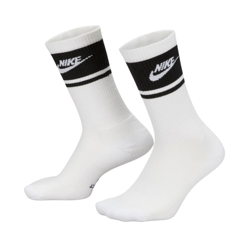 Nike Everyday Elevated Crew Socks 3 Pairs White and Black IM7949 901