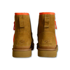 Women's UGG W Classic Mini Zipper Tape Logo Chestnut Snow Boots - 1144034-CHE Obuwie/Buty na co dzień Your Sports Performance