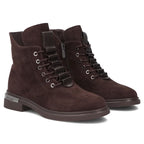 Women's brown leather ankle boots Filippo DBT8196