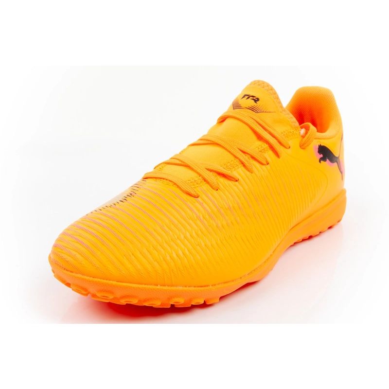 Puma men's sports shoes Future 8 Play TT turf football shoes orange Puma