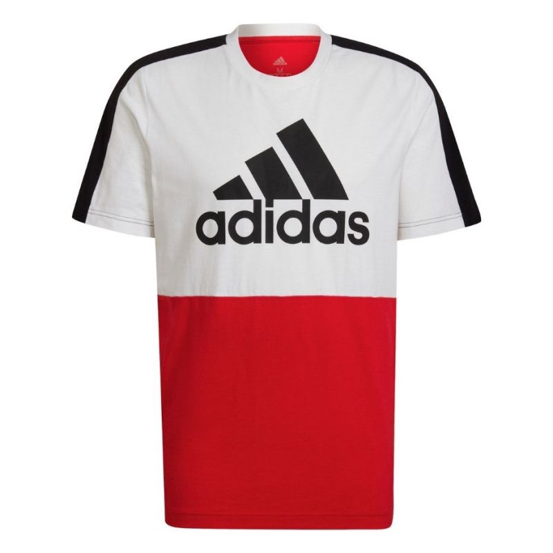 adidas Essentials Colorblock Single Jersey Tee M HE4330 Clothing/Training Adidas