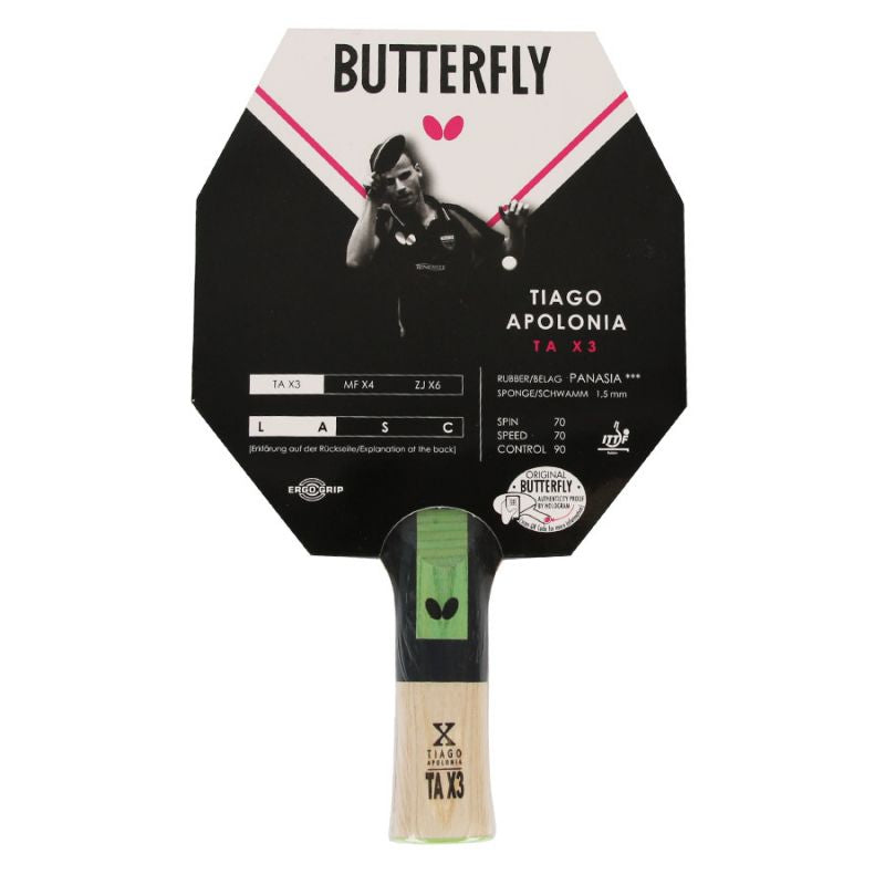 Butterfly Tiago Apolonia TAX3 racket S848637 Accessories/Rackets and accessories Your Sports Performance