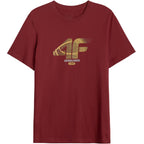 Men’s T-Shirt 4F M3558 Dark Red 4FWAW26TTSHM3558 61S