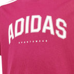 adidas Codes Collegiate Graphic Tee for kids pink KA9764 In preparation Your Sports Performance