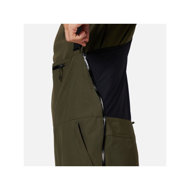 ROSSIGNOL Outerlimits Insulated BIB Men's Ski Pants Green