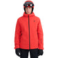Men's ski jacket 4F M0787 red 4FWAW25TTJAM0787 62S In preparation Your Sports Performance