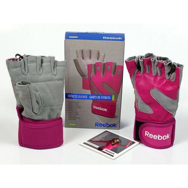 Training gloves Reebok Fitness I300/Pink Accessories/Gloves Reebok