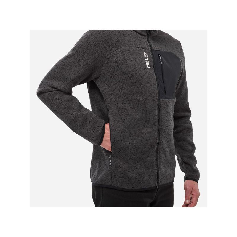 MILLET M CHAMONIX KNIT JKT fleece black