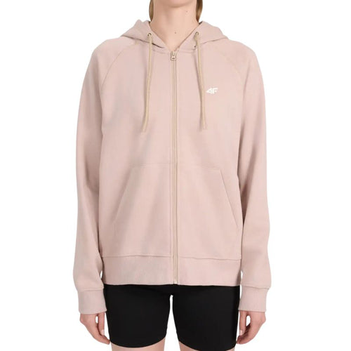 Women's sweatshirt 4F F2205 beige 4FWSS26TSWSF2205 83S 4f