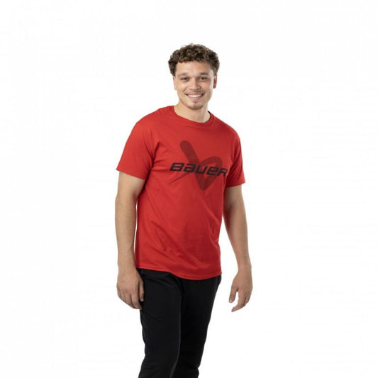 Bauer Core Lockup Sr T-shirt M 1063376 Clothing/Lifestyle/T-shirts/Brugi Bauer