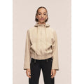CASALL Aria Zip Hoodie Jacket, beige