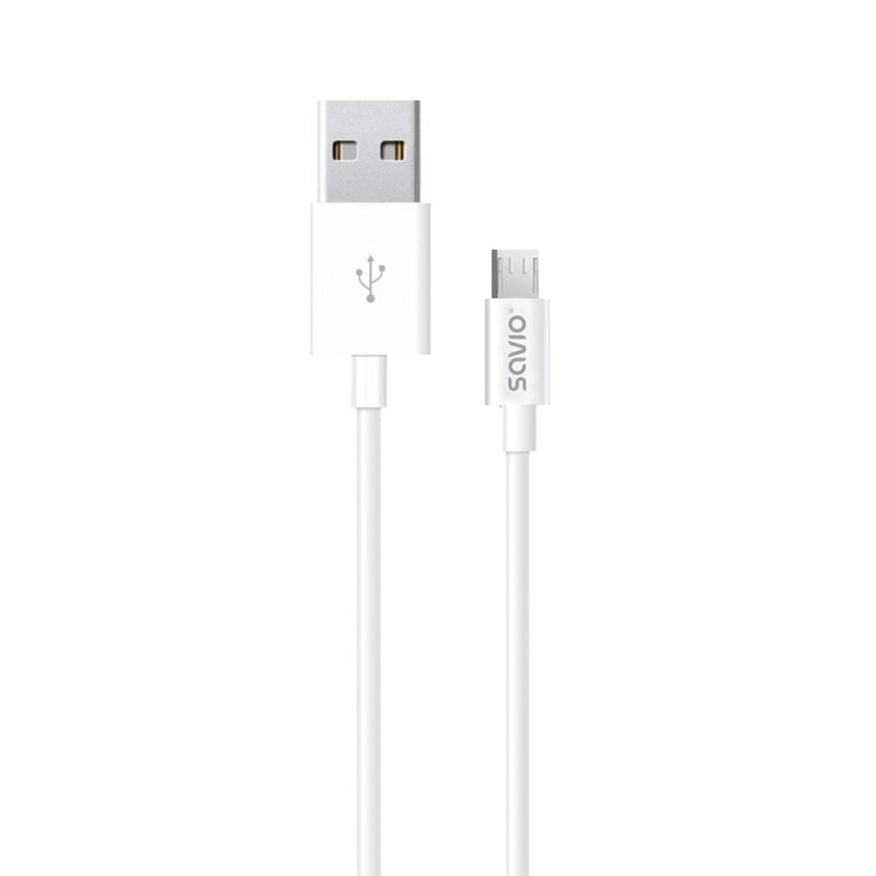 SAVIO CL-124 cable (Micro USB - USB 2.0 type A; 2m; white) In preparation Your Sports Performance
