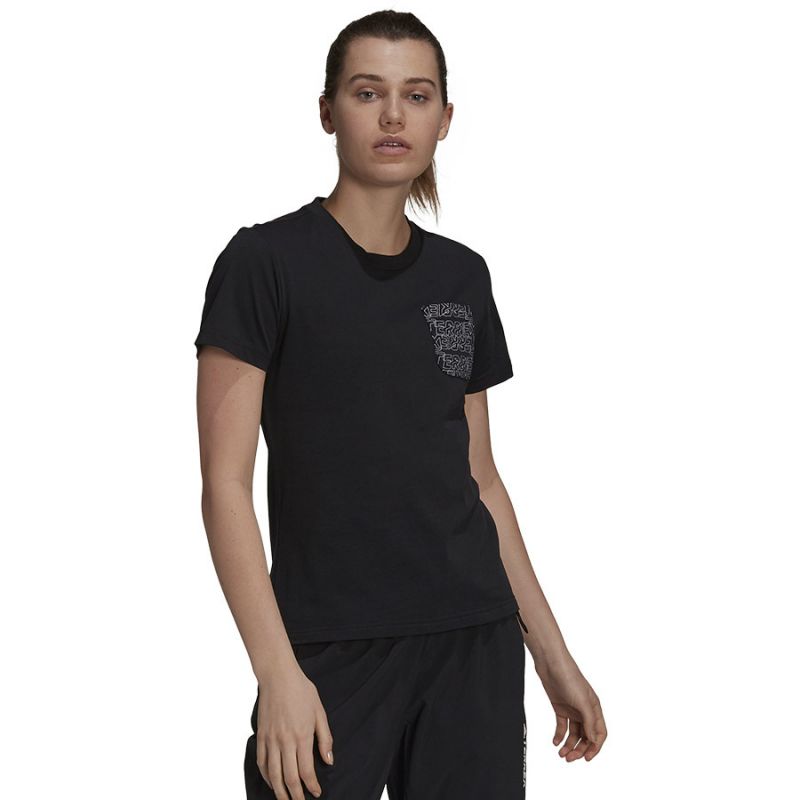 T-shirt adidas TX Pocket Tee W GU8984 Clothing/Training Adidas