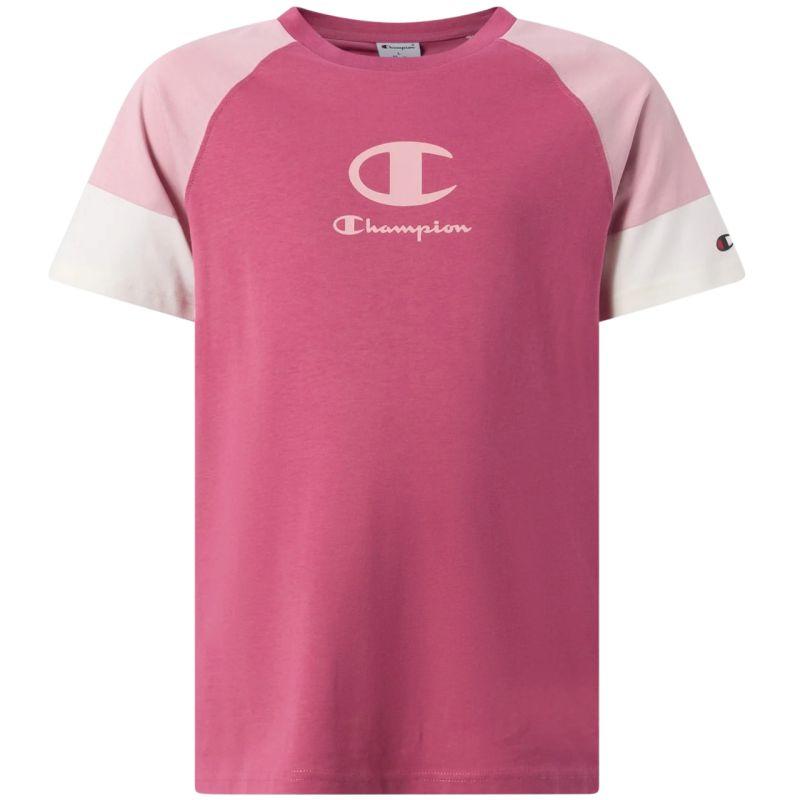 Champion SS Tee for Kids Pink 307719 PS029