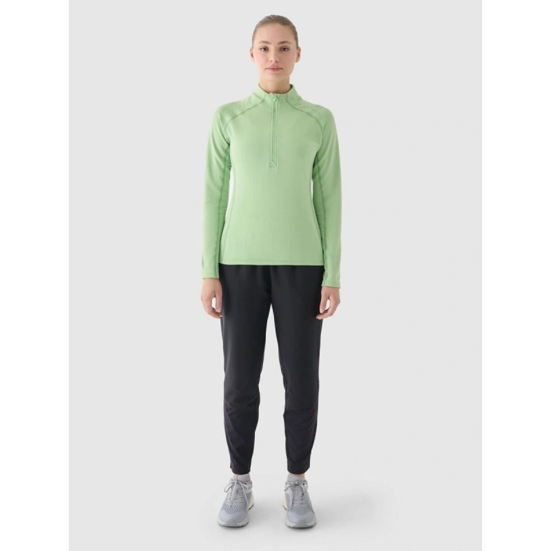 Women's slim quick-drying training sweatshirt 4F 4FWAW24TFSWF411-41S *Kategoria tymczasowa Your Sports Performance