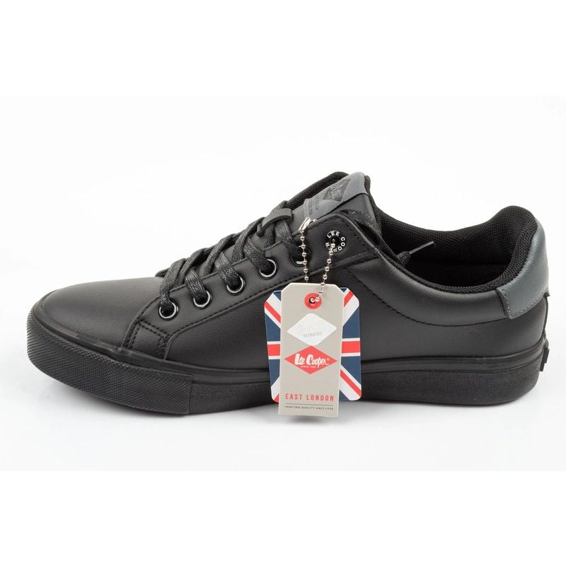 Lee Cooper men's sports shoes sneakers fashionable black comfortable