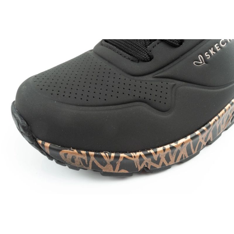 Skechers Uno-Loving Love women's sports sneakers fashionable black In preparation Your Sports Performance