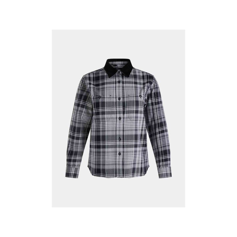 Peak Performance W Heavy Cotton Shirt Black Checkered Import z PMSport Your Sports Performance