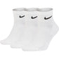 Nike Value Cotton Quarter socks 3 pairs M SX4926 101 Clothing/Lifestyle/Socks/Nike Nike