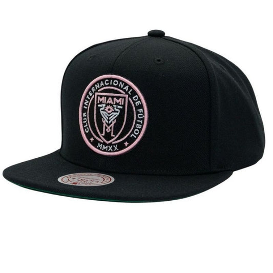 Mitchell & Ness Snapback NBA Inter Miami 6HSSDHS8445-IMCBLCK Clothing/Basketball/Mitchell & Ness Your Sports Performance