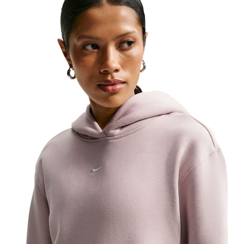 Nike Studio Women's Fleece Medium Weight Pink Sweatshirt IM8100 236