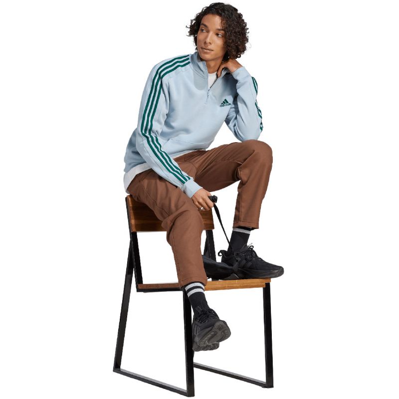 adidas Essentials Fleece 3-Stripes 1/4-Zip M Sweatshirt IJ8909 Clothing/Lifestyle Adidas