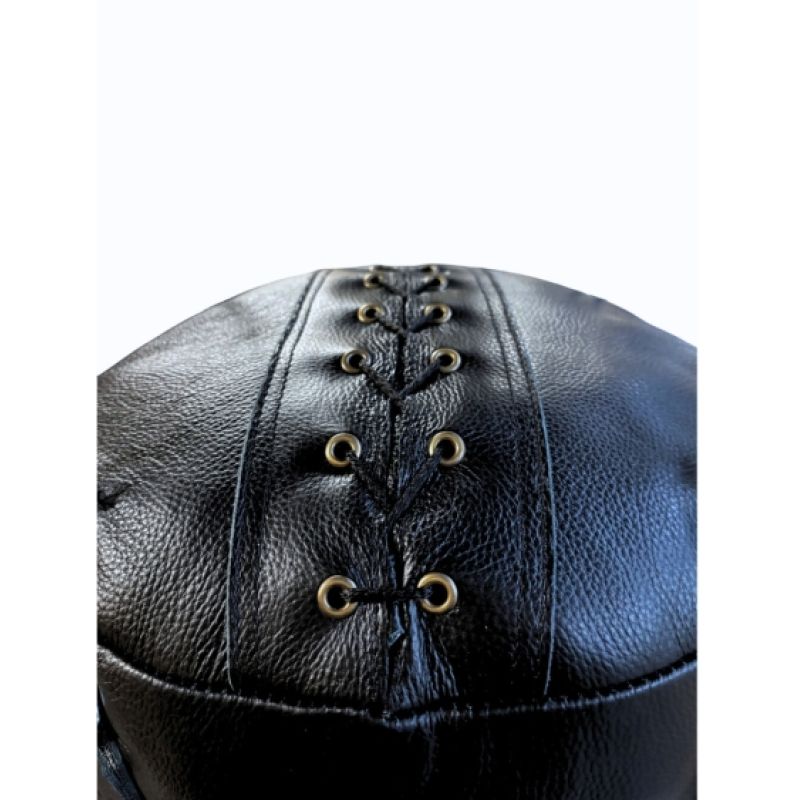 Leather punching bag 140 cm x 40 cm filled - WWS-14040-1H black In preparation Your Sports Performance