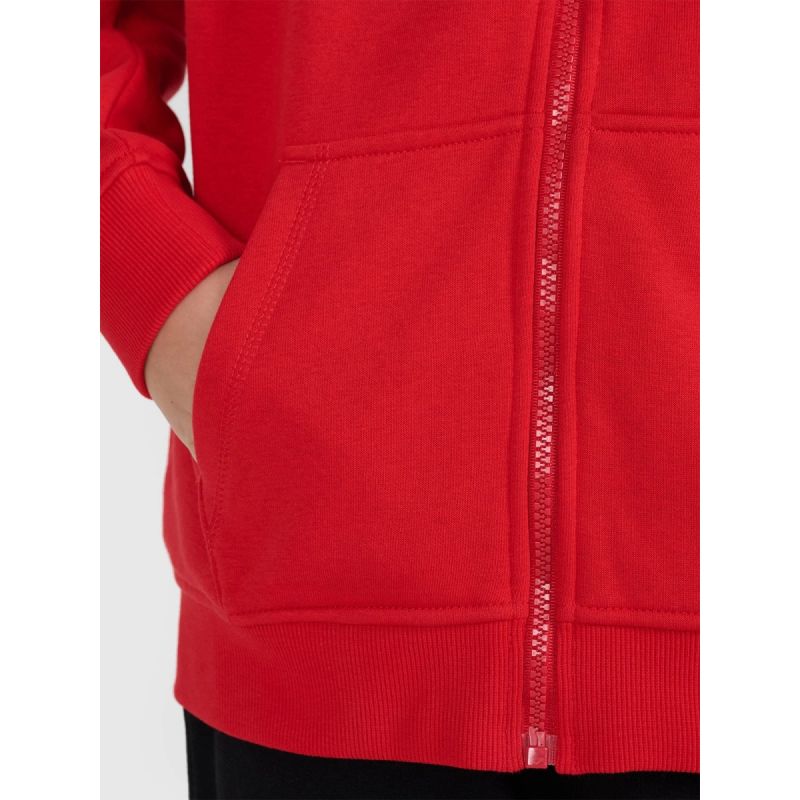 Boy's zip-up hoodie sweatshirt 4F 4FJRAW25TSWSM2488-62S 4f