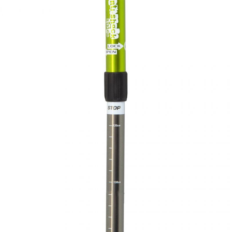Enero Expedition trekking poles with cover, green 338696 Accessories Your Sports Performance