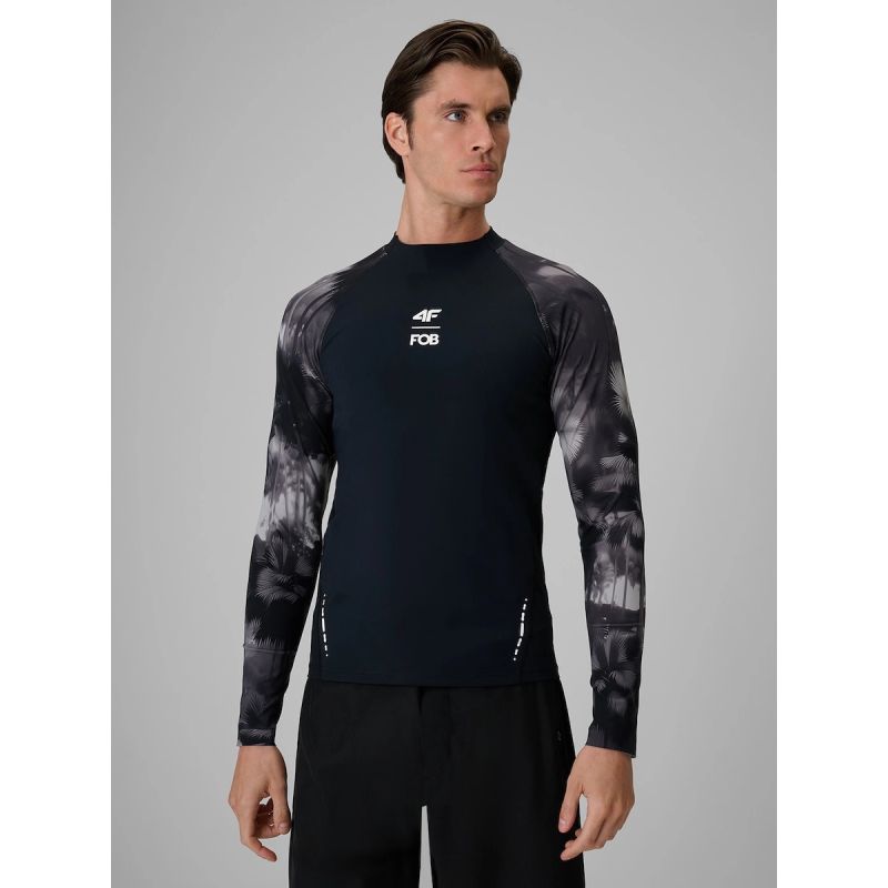 Longsleeve for swimming and water sports with UPF50+ filter men's 4F 4FRSS26TFWLM004-20S