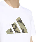 Adidas Camo Three Bar Logo Graphic T-Shirt KT1687