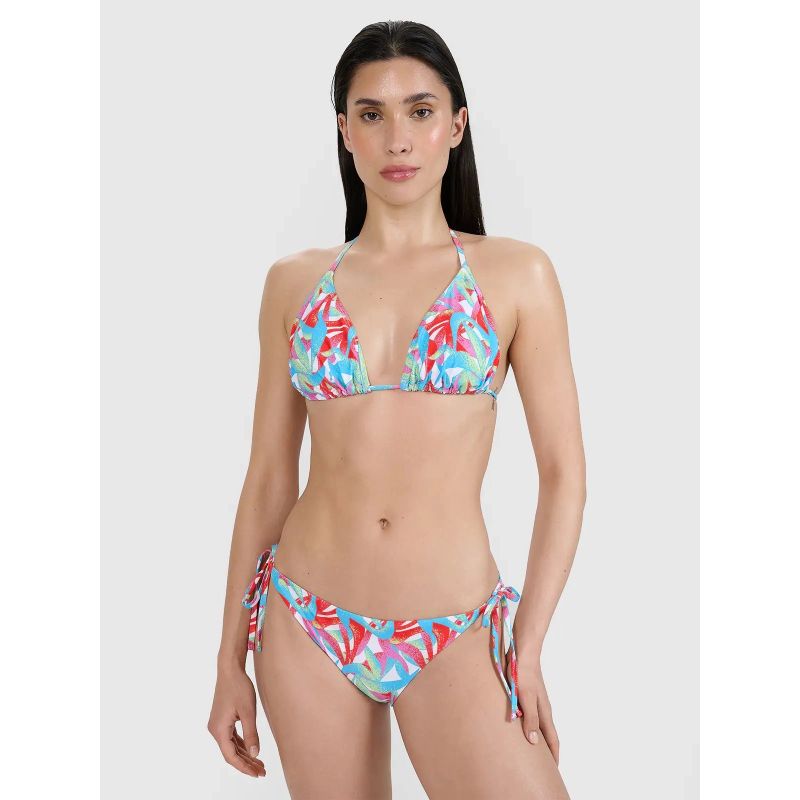 Women's Halter Bikini Top 4F 4FWSS25UBKTF075-90A *Kategoria tymczasowa Your Sports Performance