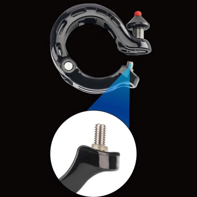 Rockbros 34210028001 Q-shaped bicycle bell - black Accessories/Bicycle/Akcesoria rowerowe Your Sports Performance