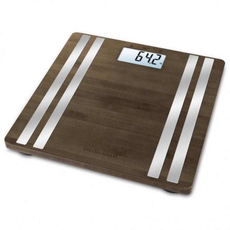 Connect Medisana BS 552 Analytical Scale (Bamboo) AGD - Produkty/Wagi łazienkowe Your Sports Performance