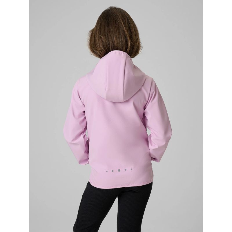 Girls' softshell jacket, windproof membrane 5000, 4F 4FJWSS26TSOFF478-47S 4f