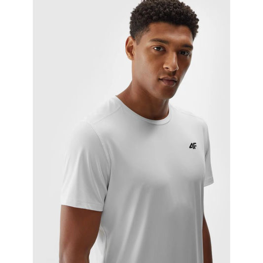 Men's quick-drying training T-shirt 4F 4FWAW24TFTSM0998-10S *Kategoria tymczasowa Your Sports Performance