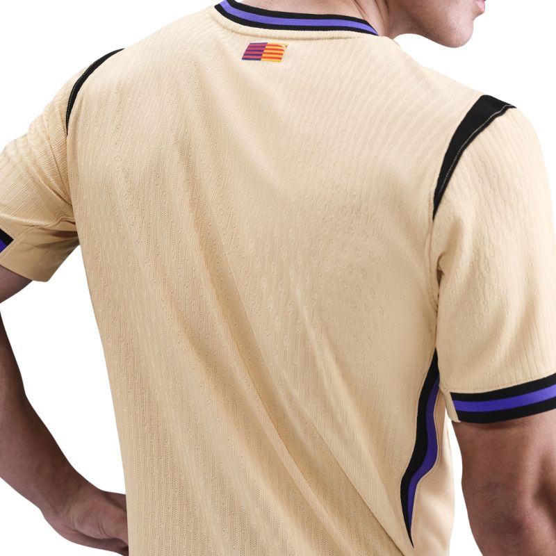 Nike FC Barcelona 2025/26 Match Away Men's Jersey Beige HJ4554 784