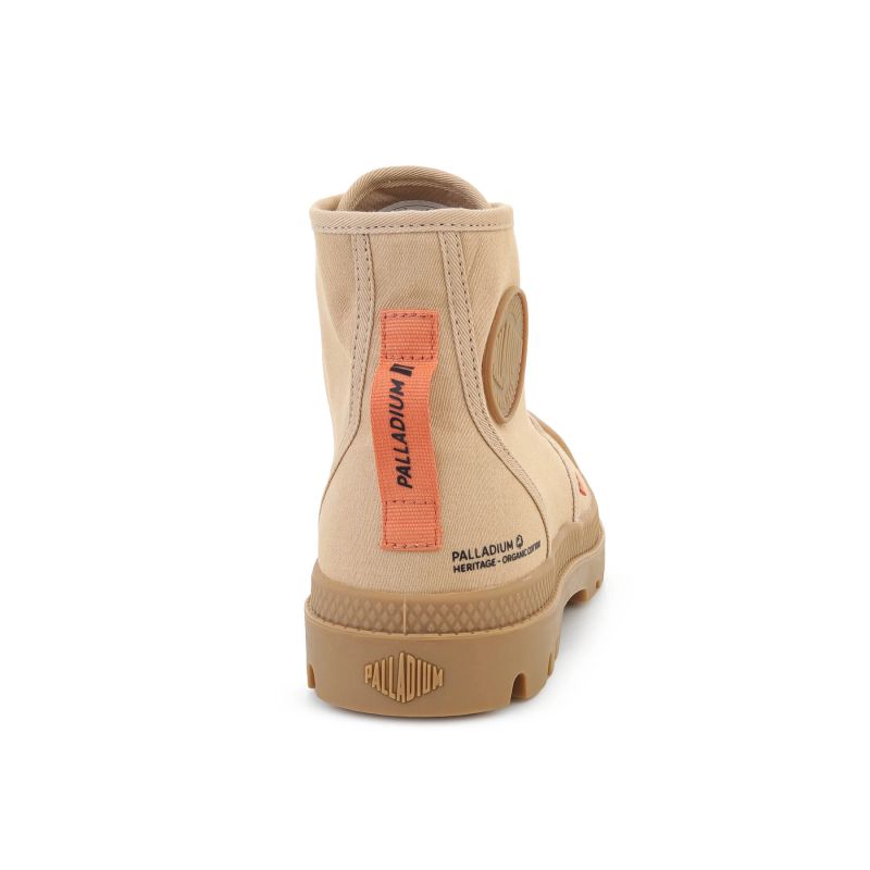 PALLADIUM PAMPA HI HTG GUM IRISH BROWN 74988-219