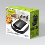 Sandwich maker 3 in 1 750W MR-709 MAESTRO AGD - Produkty/Opiekacze Your Sports Performance