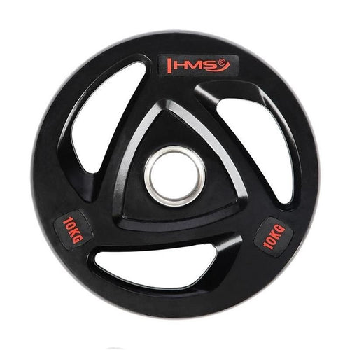 HMS Olympic plate rubberized 10 kg TOX10 17-61-093 Accessories/Training equipment Your Sports Performance