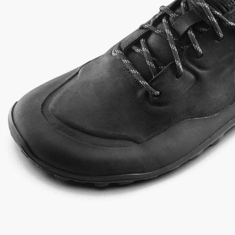 Vivobarefoot Tracker Leather At Low Mens Obsidian Shoes (309534-01) Vivobarefoot