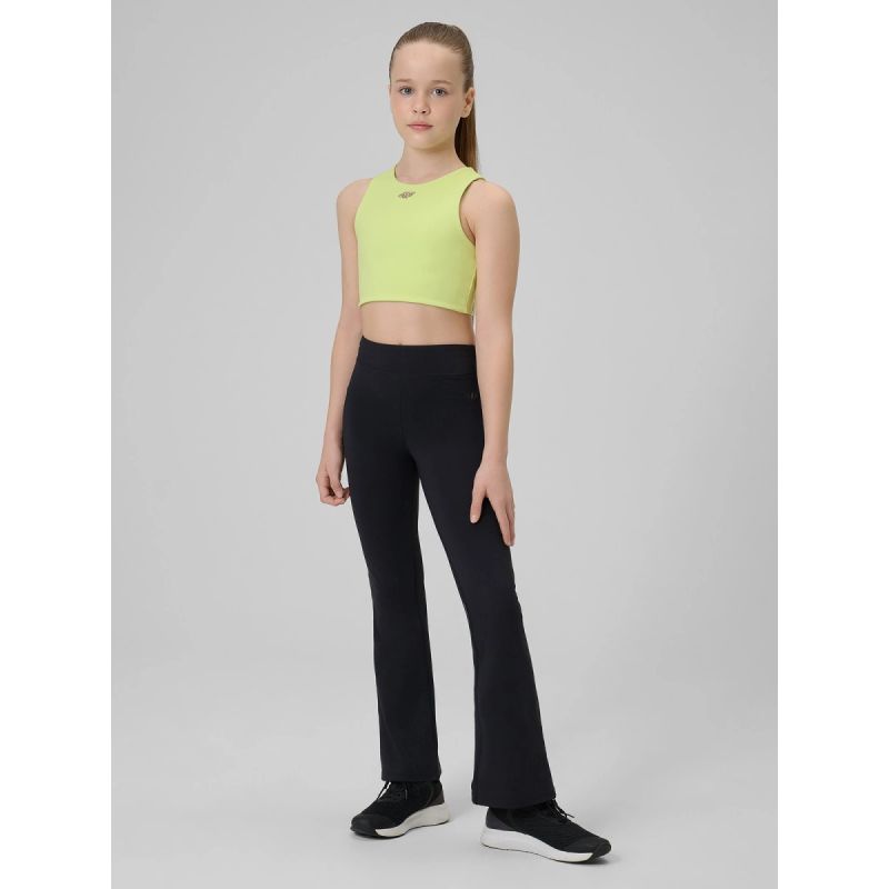 Girls' sports bra 4F 4FJRSS26USBAF285-45S
