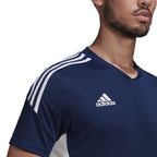 T-shirt adidas Condivo 22 Jersey V-neck M HA6291 Clothing/Football Adidas