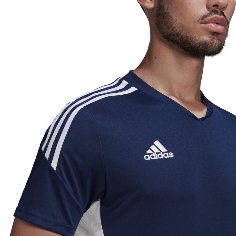 T-shirt adidas Condivo 22 Jersey V-neck M HA6291 Clothing/Football Adidas