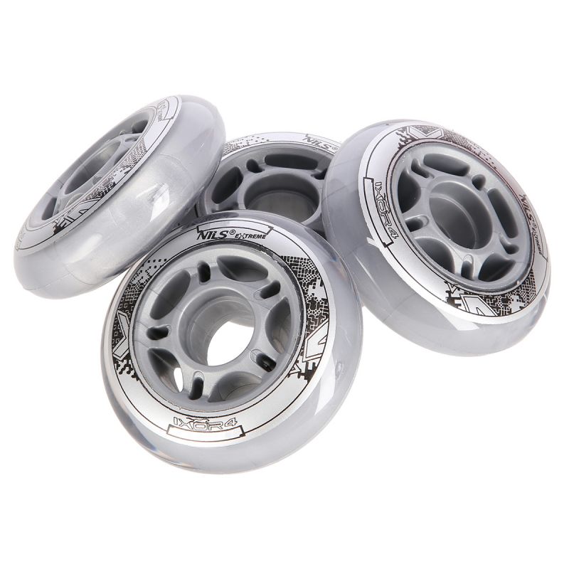 PU 70x24 82A TRANSPARENT WHEELS (4 pcs.) NILS EXTREME In preparation Your Sports Performance