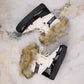 Vinceza W JAN262 beige lace-up snow boots with fur Footwear/Outdoor/Vinceza Your Sports Performance