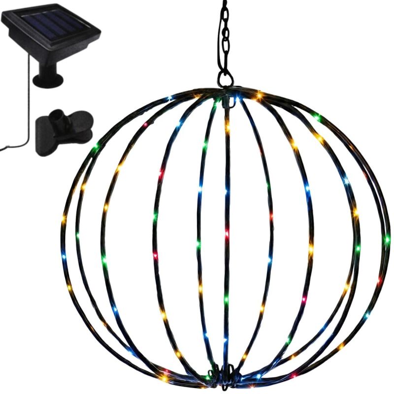 SOLAR HANGING LAMP BALL 30CM 120 LED MULTICOLOR Home and Garden/Lighting Your Sports Performance