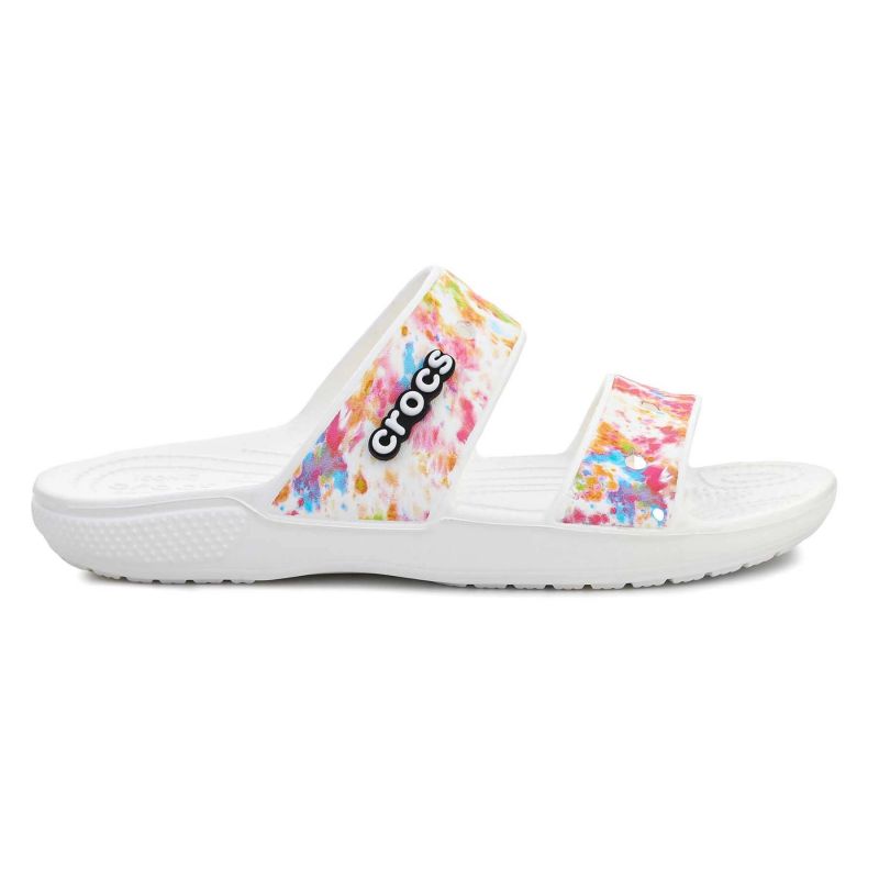 Crocs Classic Tie Dye Graphic Sandal W 207283-928 flip-flops